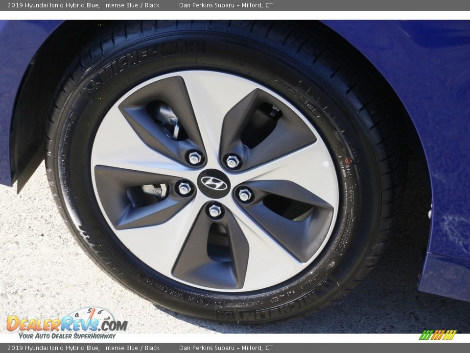 2019 Hyundai Ioniq Hybrid Blue Intense Blue / Black Photo #22