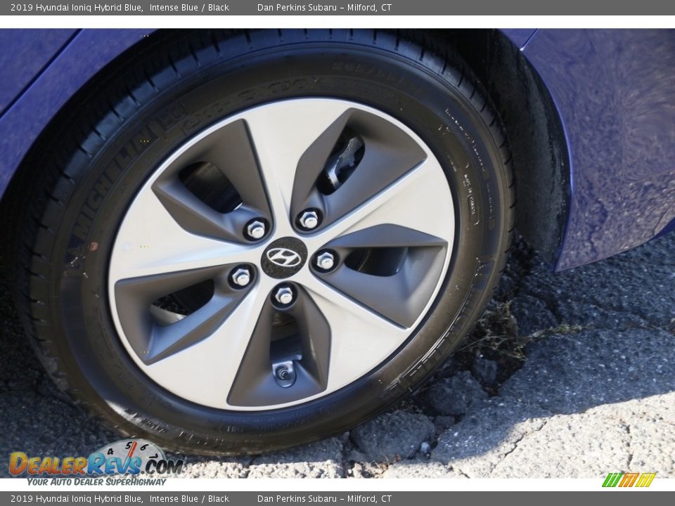 2019 Hyundai Ioniq Hybrid Blue Intense Blue / Black Photo #23
