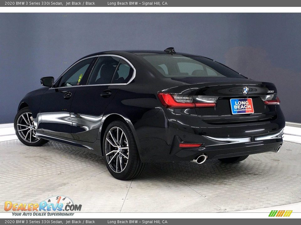 2020 BMW 3 Series 330i Sedan Jet Black / Black Photo #10