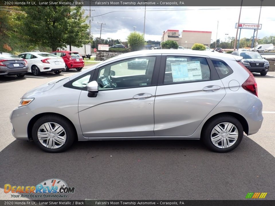 2020 Honda Fit LX Lunar Silver Metallic / Black Photo #3