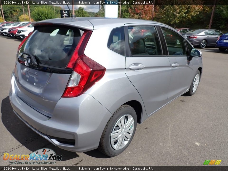 2020 Honda Fit LX Lunar Silver Metallic / Black Photo #6