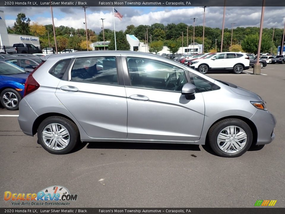 2020 Honda Fit LX Lunar Silver Metallic / Black Photo #7