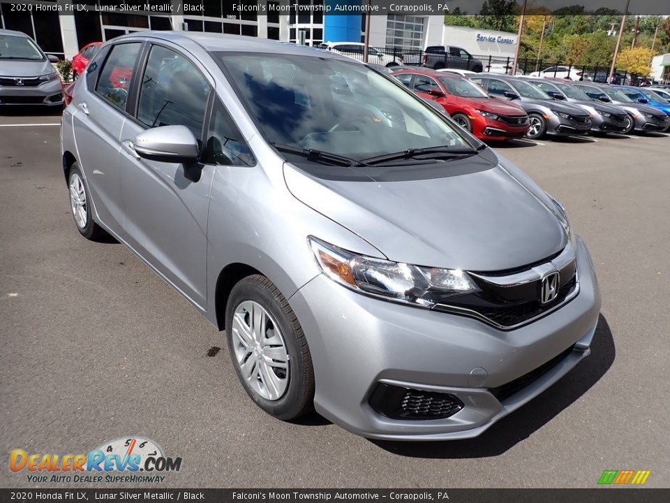 2020 Honda Fit LX Lunar Silver Metallic / Black Photo #8