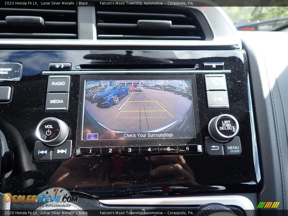 2020 Honda Fit LX Lunar Silver Metallic / Black Photo #14
