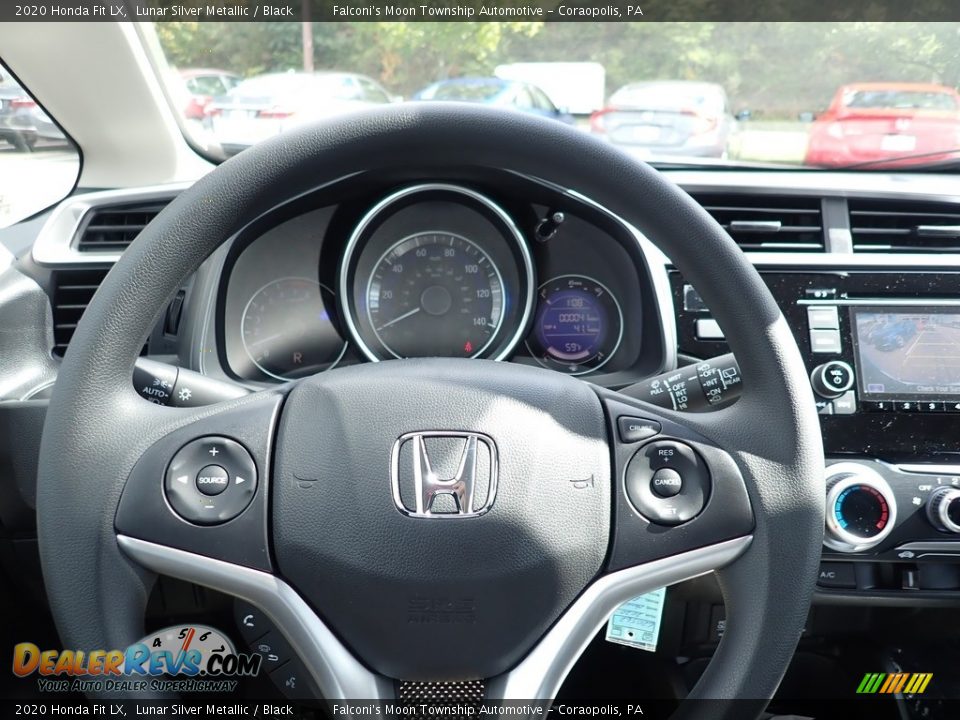 2020 Honda Fit LX Lunar Silver Metallic / Black Photo #15