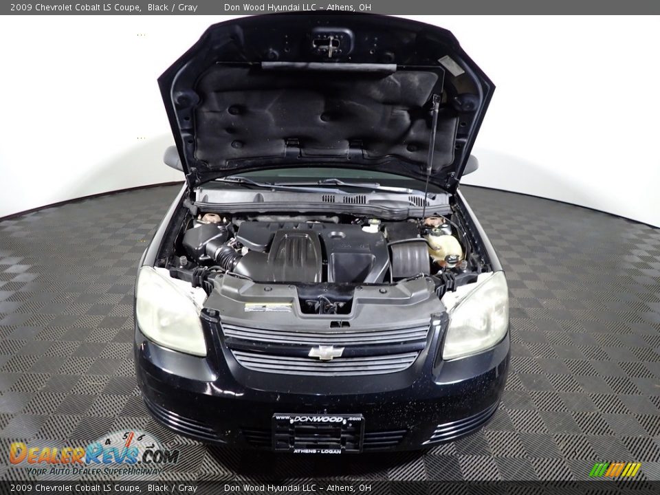 2009 Chevrolet Cobalt LS Coupe Black / Gray Photo #5