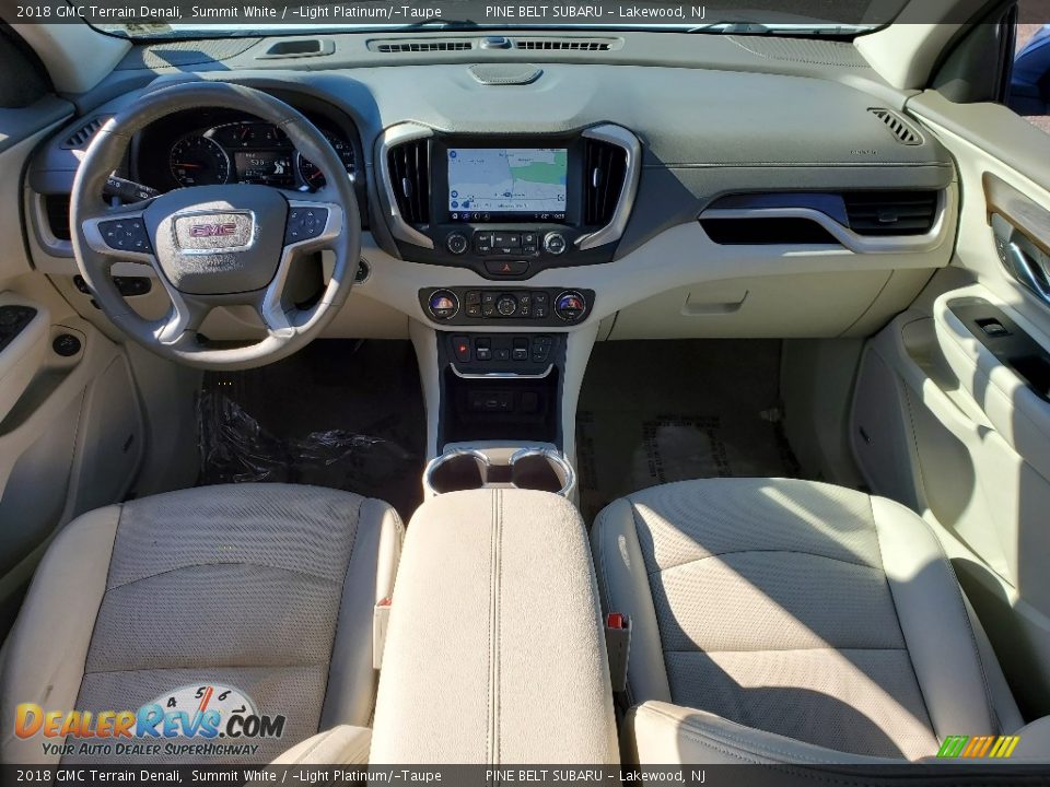 2018 GMC Terrain Denali Summit White / ­Light Platinum/­Taupe Photo #6