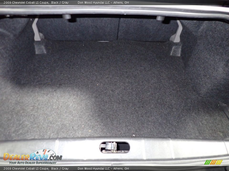 2009 Chevrolet Cobalt LS Coupe Black / Gray Photo #13