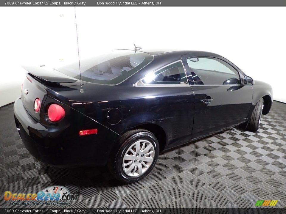 2009 Chevrolet Cobalt LS Coupe Black / Gray Photo #14