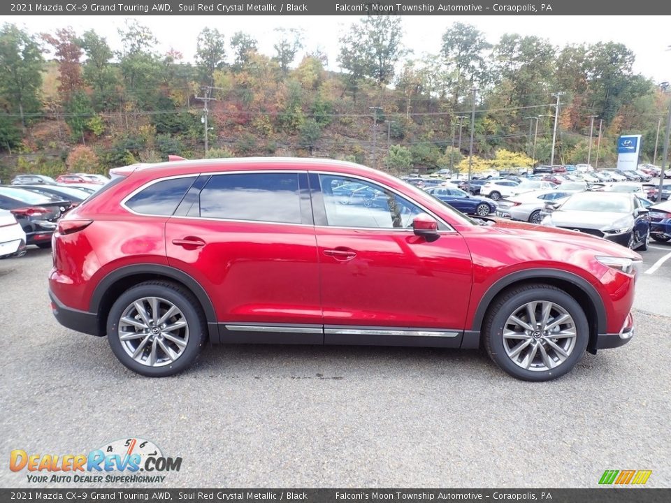 Soul Red Crystal Metallic 2021 Mazda CX-9 Grand Touring AWD Photo #1