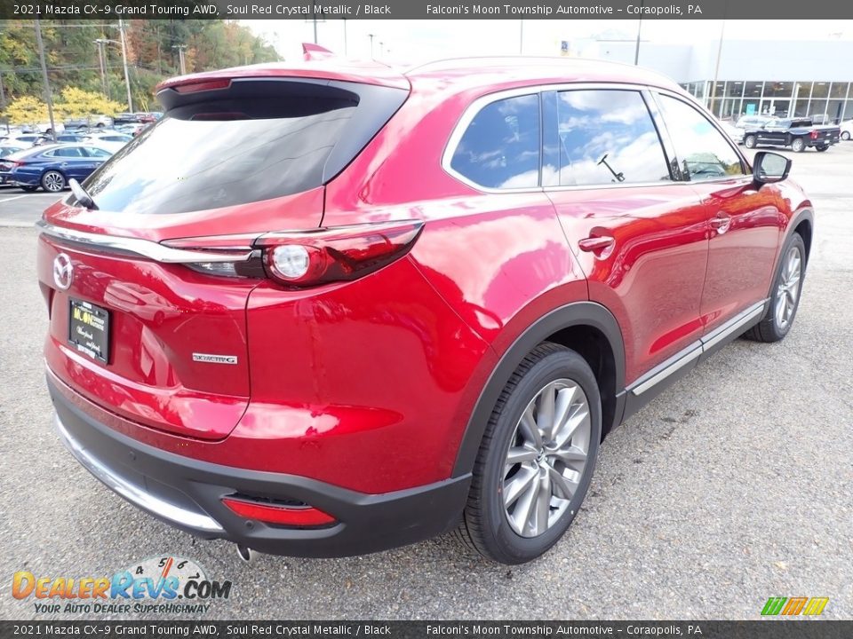 2021 Mazda CX-9 Grand Touring AWD Soul Red Crystal Metallic / Black Photo #2