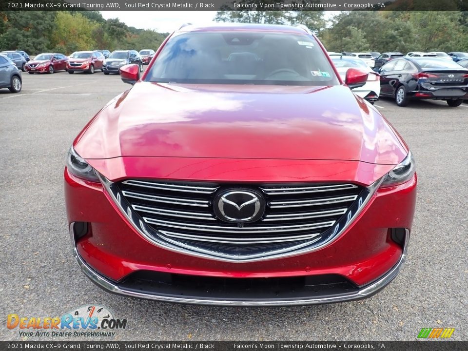 2021 Mazda CX-9 Grand Touring AWD Soul Red Crystal Metallic / Black Photo #4