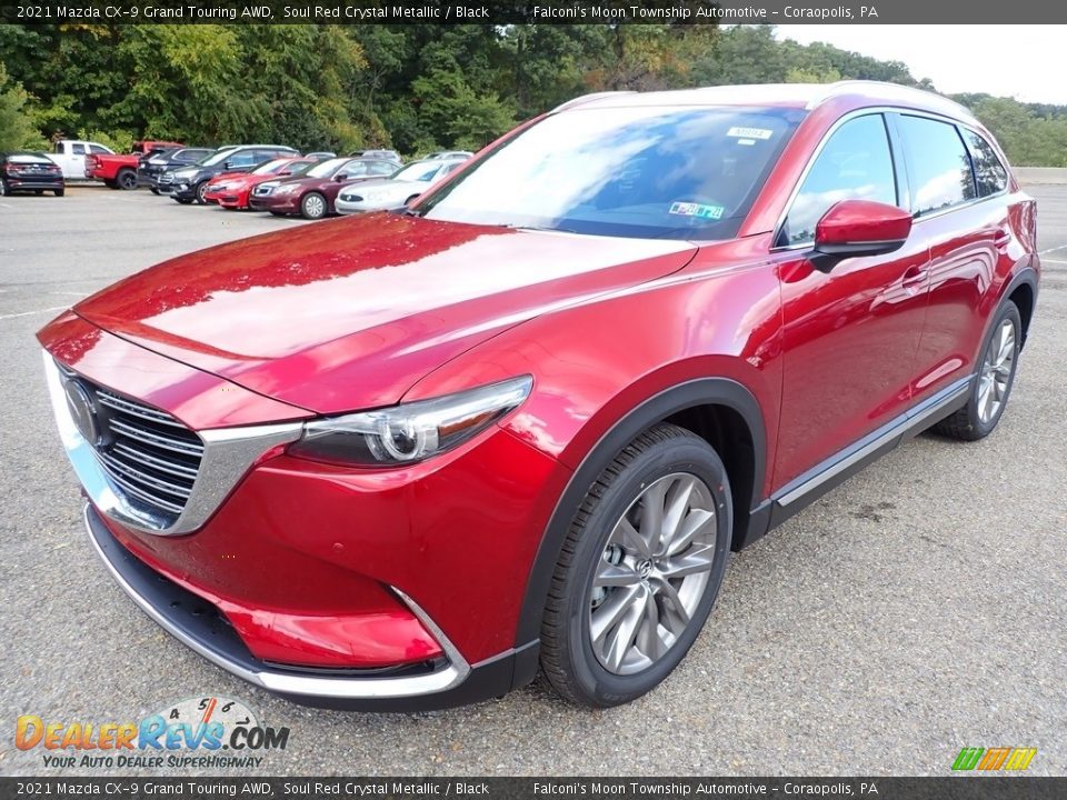 Soul Red Crystal Metallic 2021 Mazda CX-9 Grand Touring AWD Photo #5