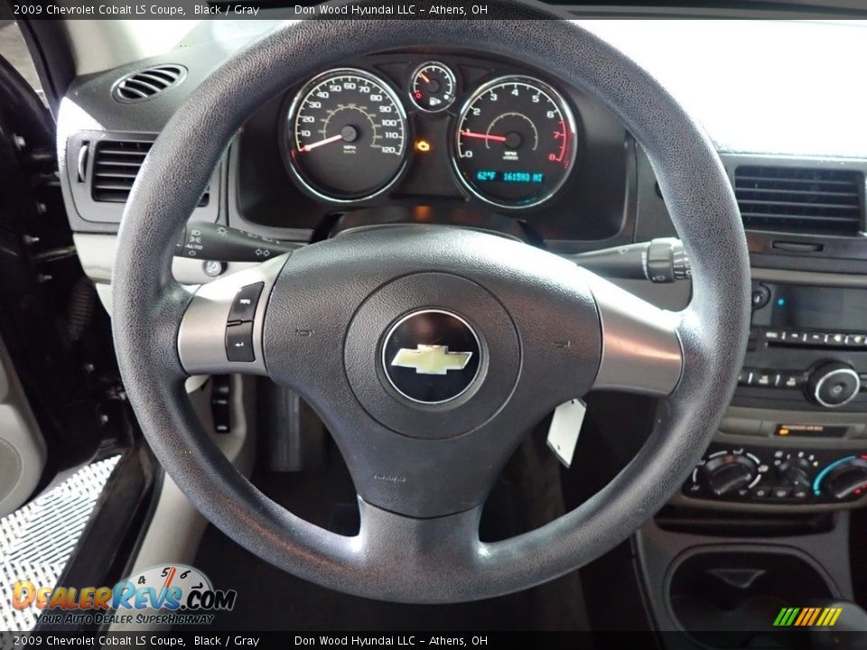 2009 Chevrolet Cobalt LS Coupe Black / Gray Photo #25