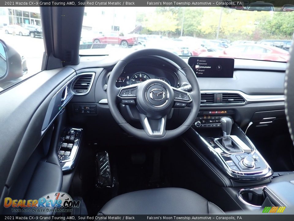 Front Seat of 2021 Mazda CX-9 Grand Touring AWD Photo #9