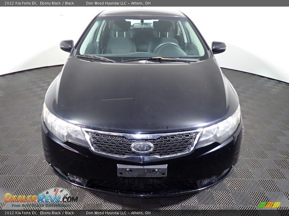 2012 Kia Forte EX Ebony Black / Black Photo #4