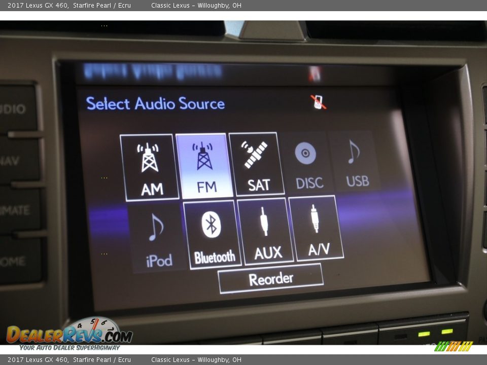 2017 Lexus GX 460 Starfire Pearl / Ecru Photo #12