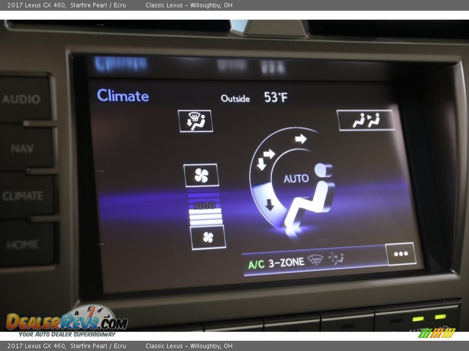 2017 Lexus GX 460 Starfire Pearl / Ecru Photo #13