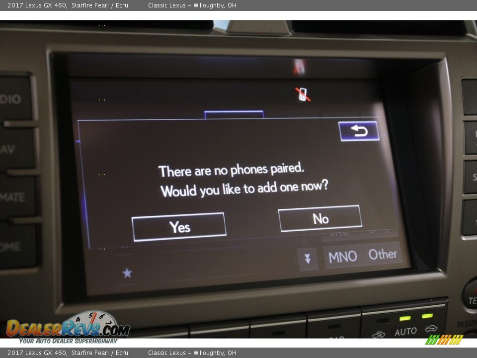 2017 Lexus GX 460 Starfire Pearl / Ecru Photo #14