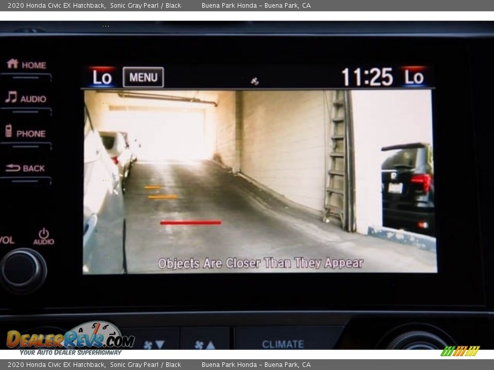 2020 Honda Civic EX Hatchback Sonic Gray Pearl / Black Photo #15