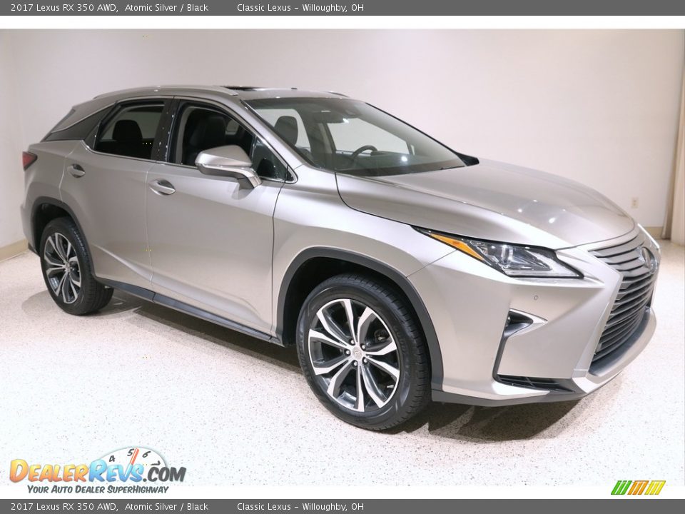 2017 Lexus RX 350 AWD Atomic Silver / Black Photo #1