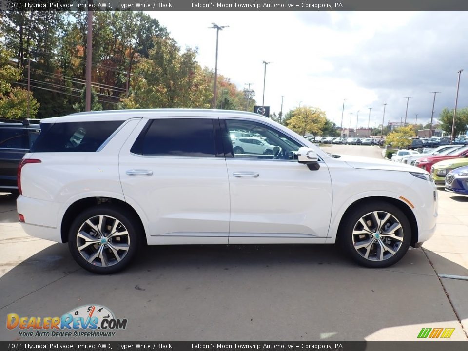 2021 Hyundai Palisade Limited AWD Hyper White / Black Photo #1