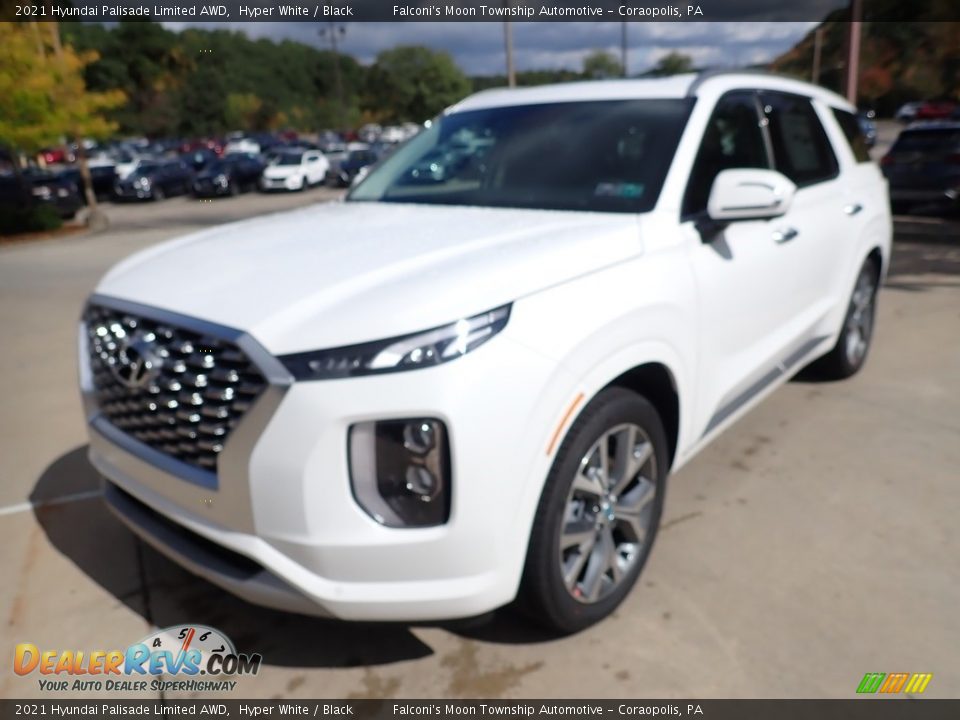 2021 Hyundai Palisade Limited AWD Hyper White / Black Photo #5