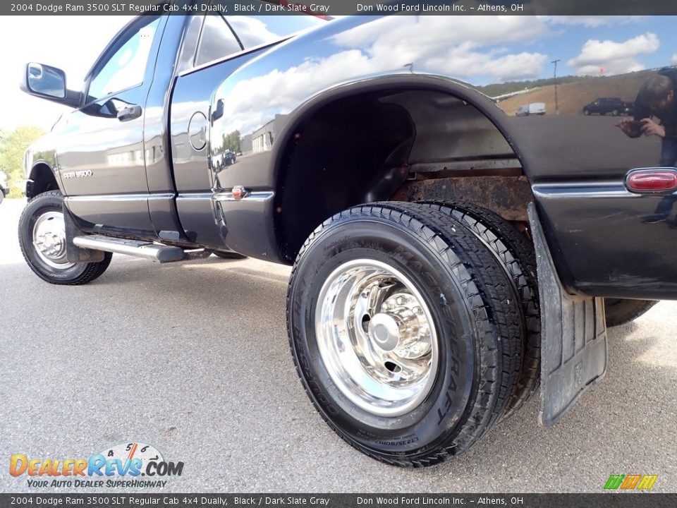 2004 Dodge Ram 3500 SLT Regular Cab 4x4 Dually Black / Dark Slate Gray Photo #8