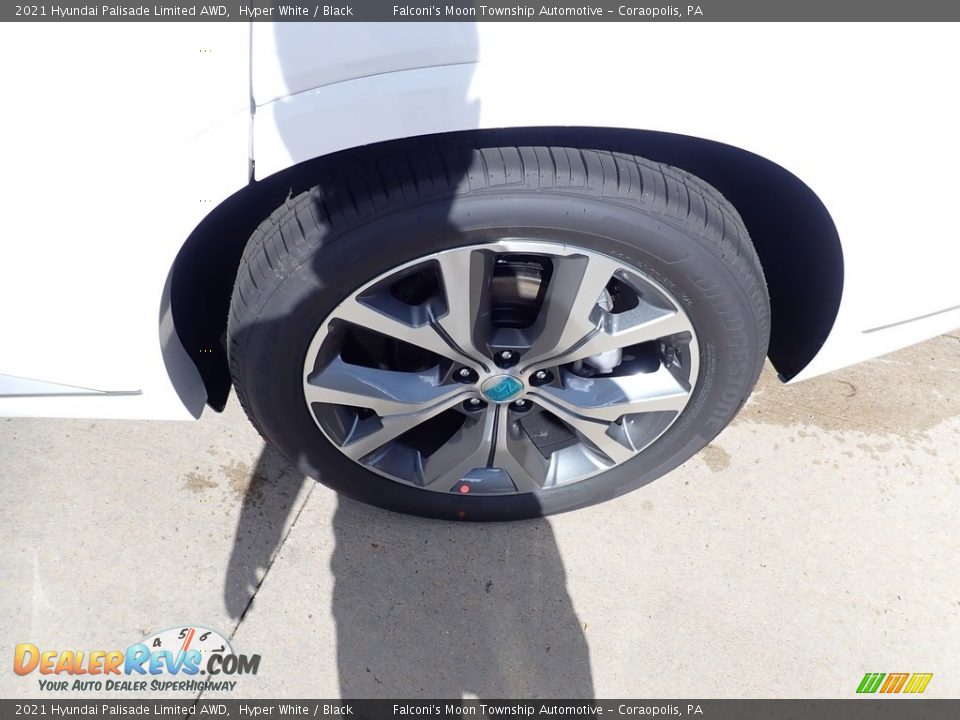 2021 Hyundai Palisade Limited AWD Hyper White / Black Photo #7