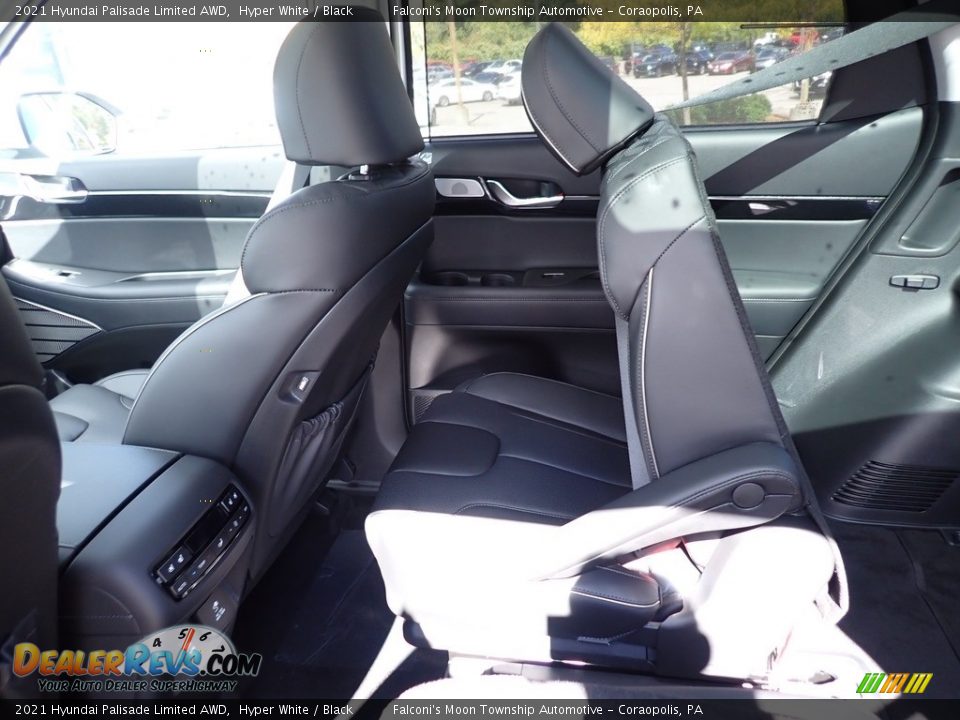 2021 Hyundai Palisade Limited AWD Hyper White / Black Photo #8