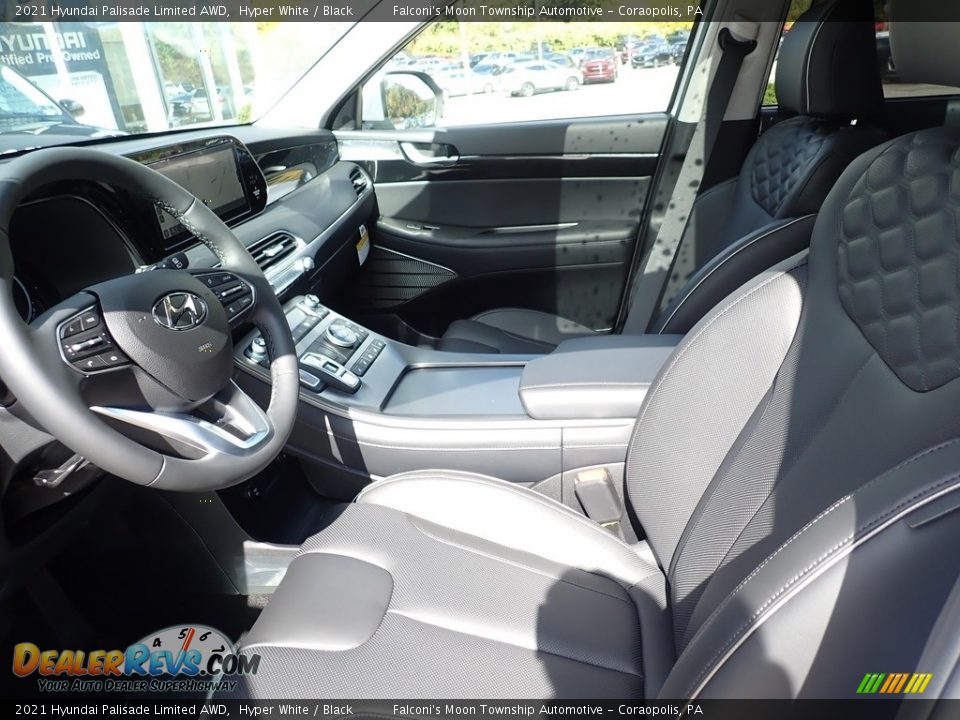 2021 Hyundai Palisade Limited AWD Hyper White / Black Photo #10