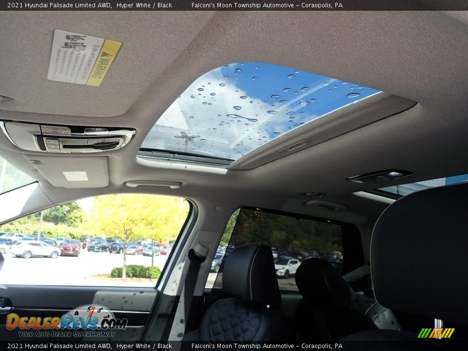 2021 Hyundai Palisade Limited AWD Hyper White / Black Photo #13