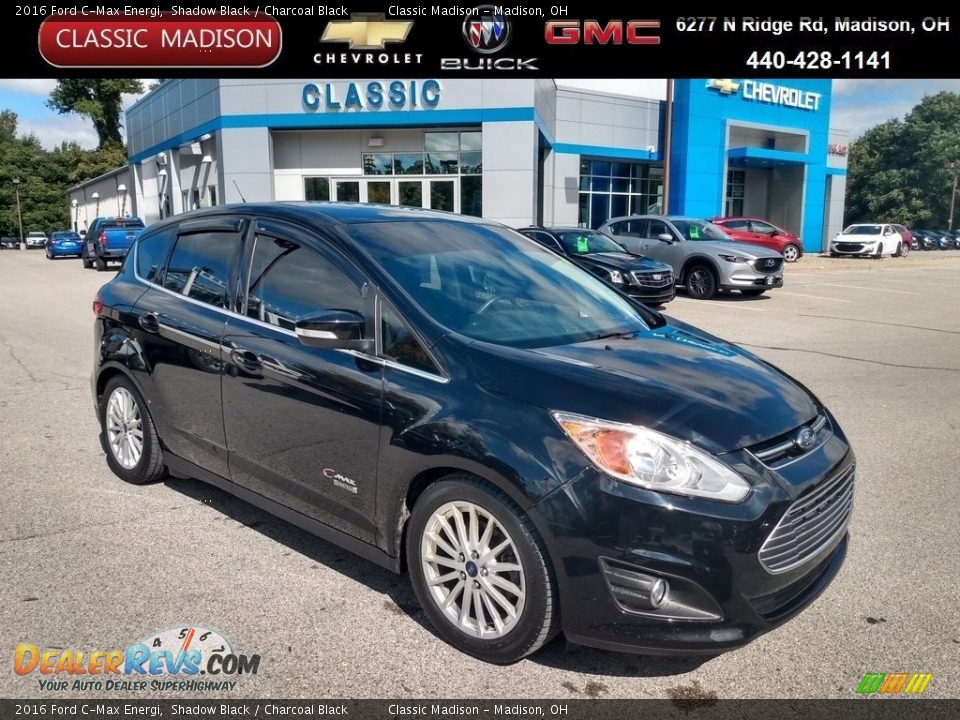 2016 Ford C-Max Energi Shadow Black / Charcoal Black Photo #1