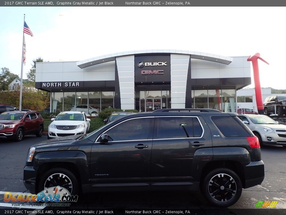 2017 GMC Terrain SLE AWD Graphite Gray Metallic / Jet Black Photo #1