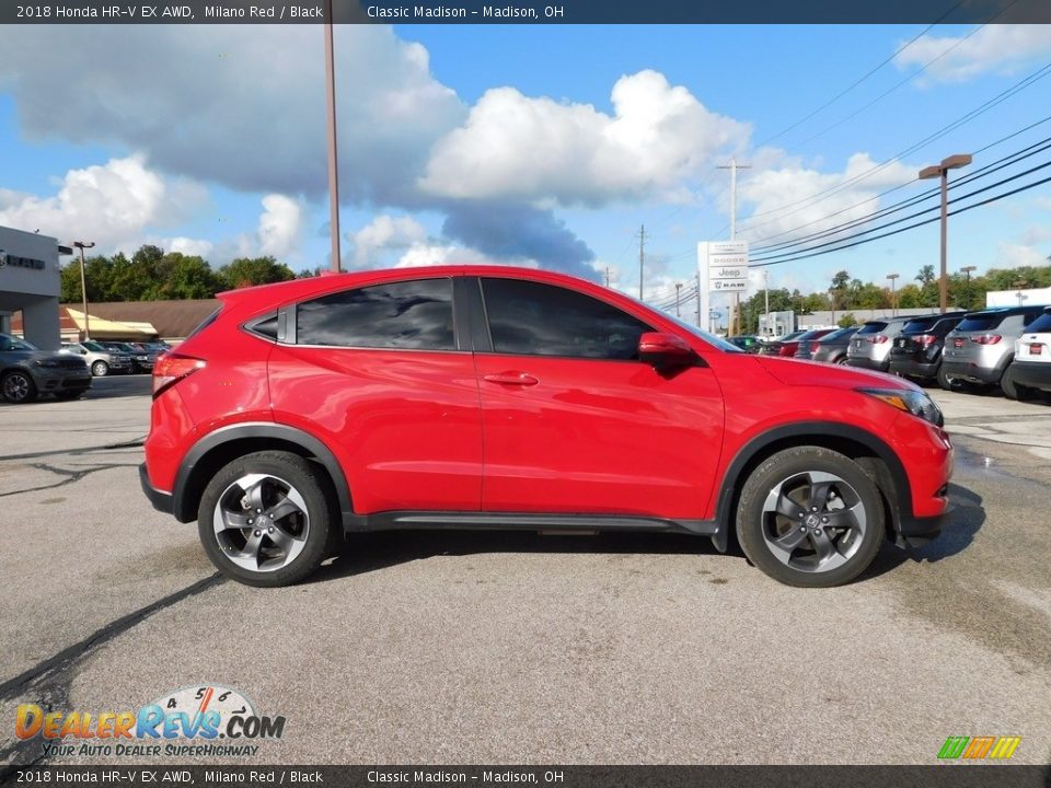 2018 Honda HR-V EX AWD Milano Red / Black Photo #2