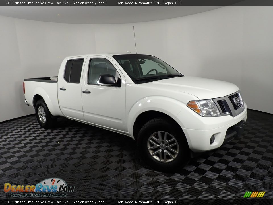 Glacier White 2017 Nissan Frontier SV Crew Cab 4x4 Photo #2