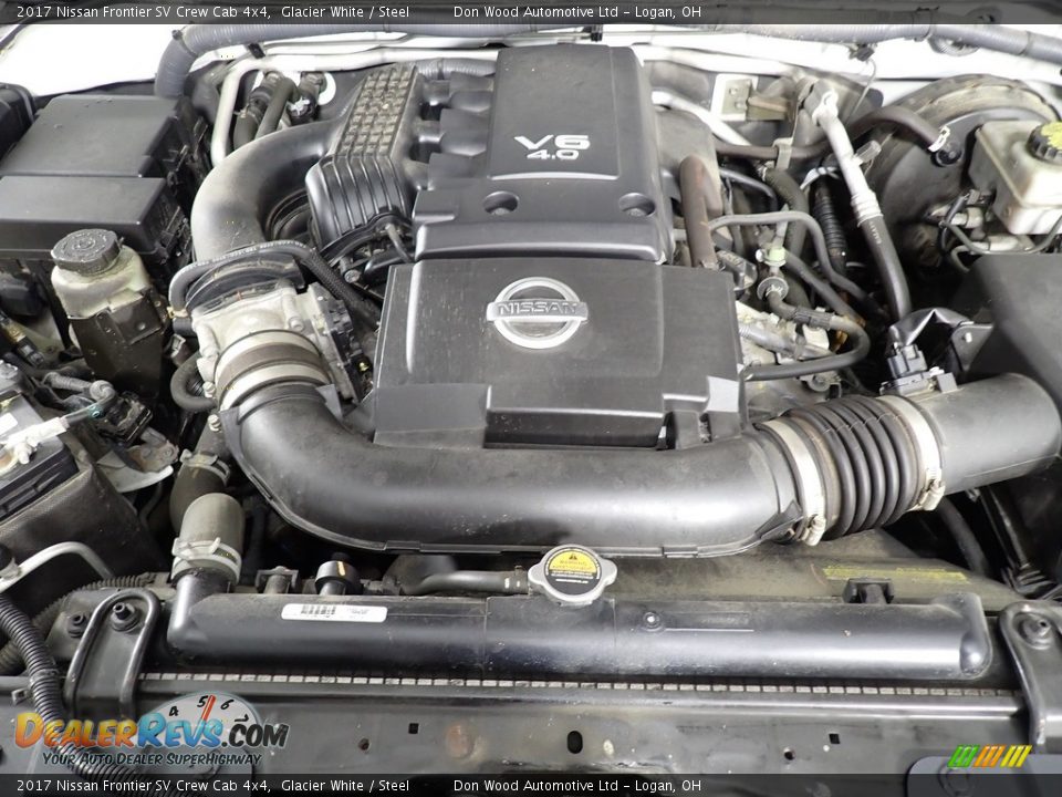 2017 Nissan Frontier SV Crew Cab 4x4 4.0 Liter DOHC 24-Valve CVTCS V6 Engine Photo #6
