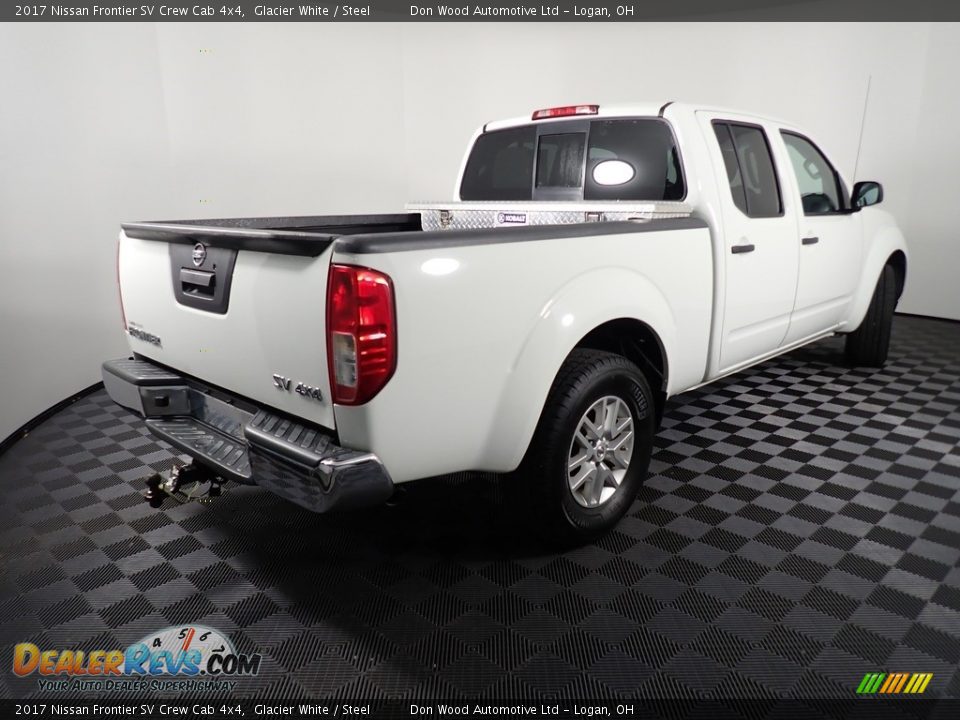 2017 Nissan Frontier SV Crew Cab 4x4 Glacier White / Steel Photo #14