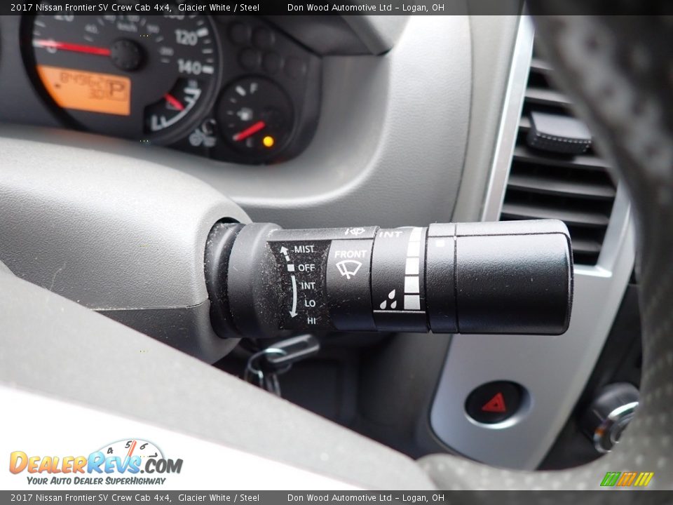 Controls of 2017 Nissan Frontier SV Crew Cab 4x4 Photo #25