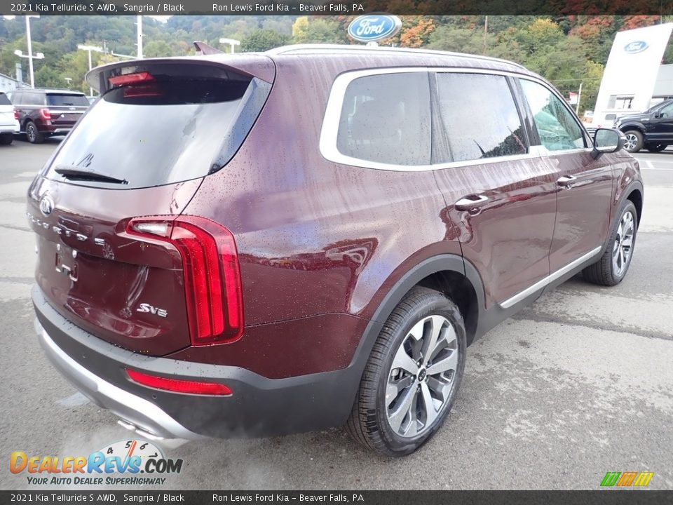 2021 Kia Telluride S AWD Sangria / Black Photo #2
