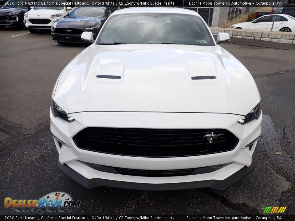 2020 Ford Mustang California Special Fastback Oxford White / CS Ebony w/Miko Suede Inserts Photo #4