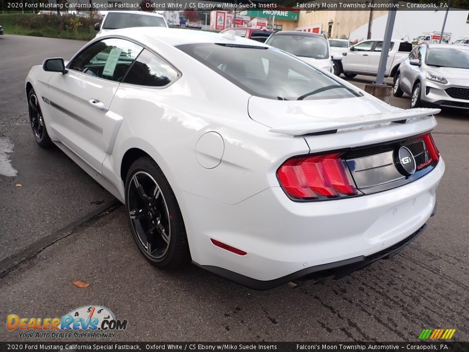 Oxford White 2020 Ford Mustang California Special Fastback Photo #6
