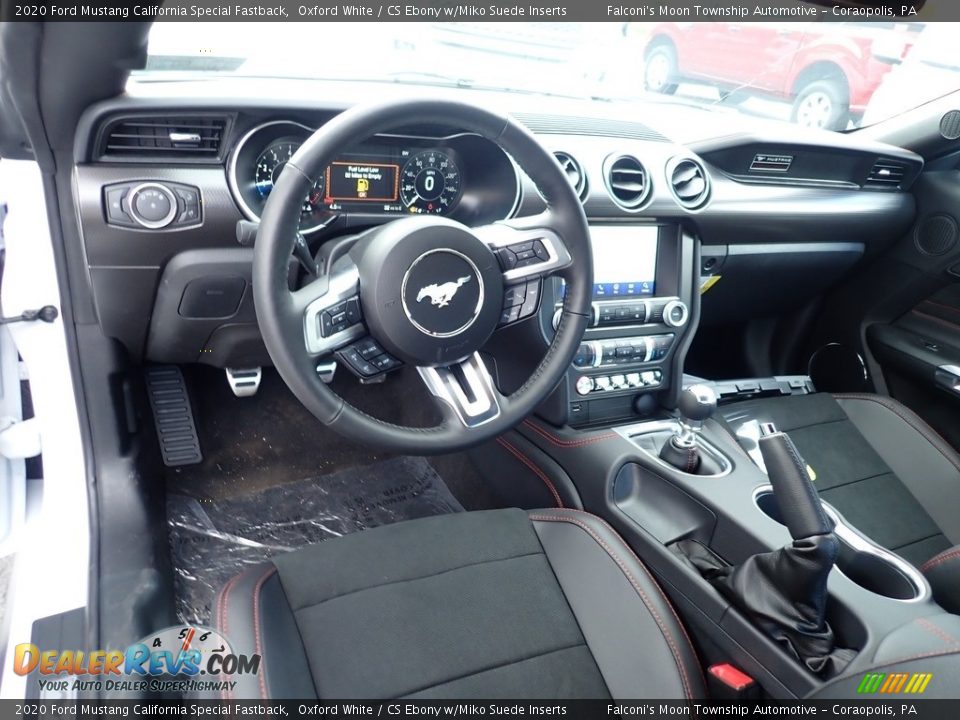 Front Seat of 2020 Ford Mustang California Special Fastback Photo #10