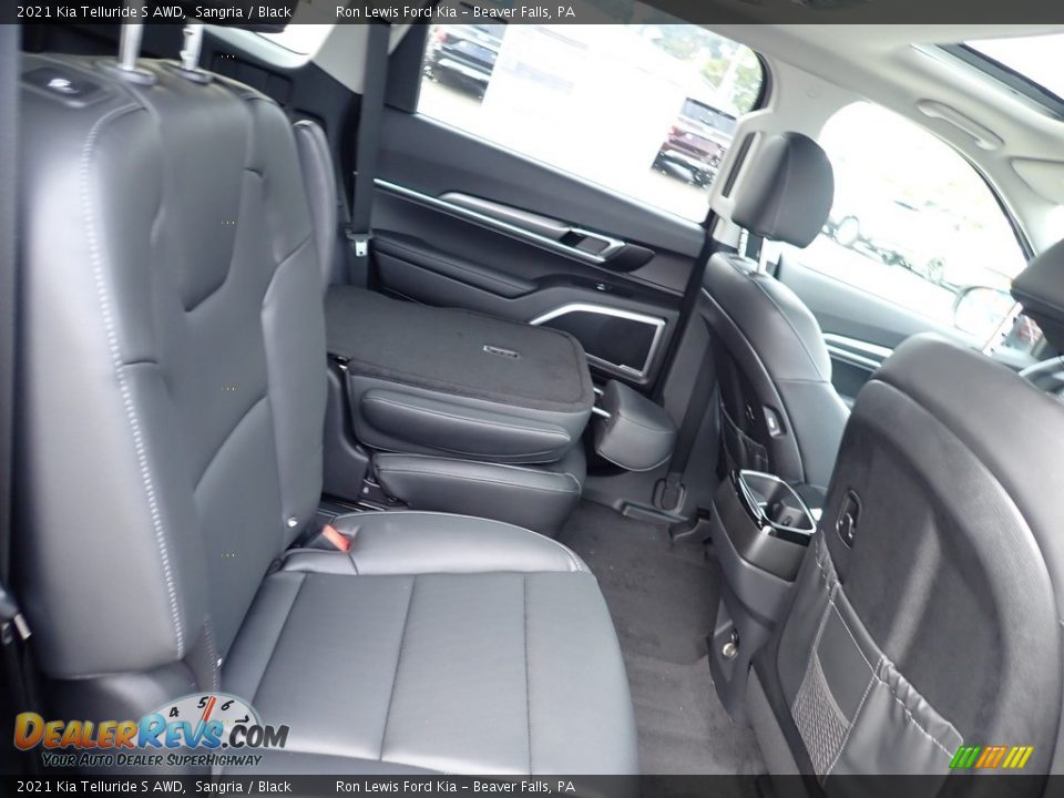 2021 Kia Telluride S AWD Sangria / Black Photo #9