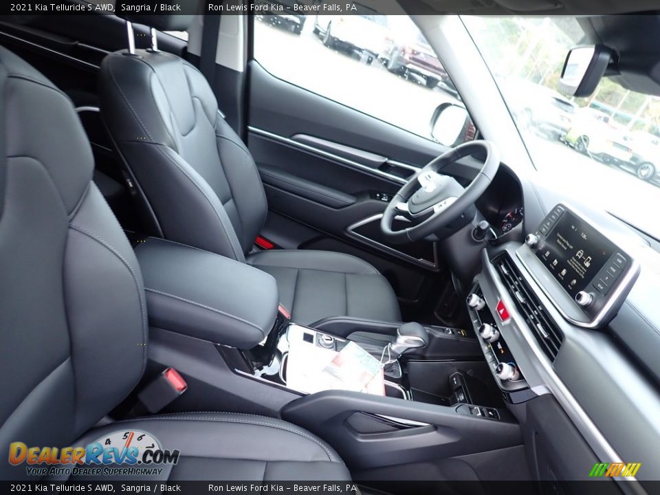 2021 Kia Telluride S AWD Sangria / Black Photo #10