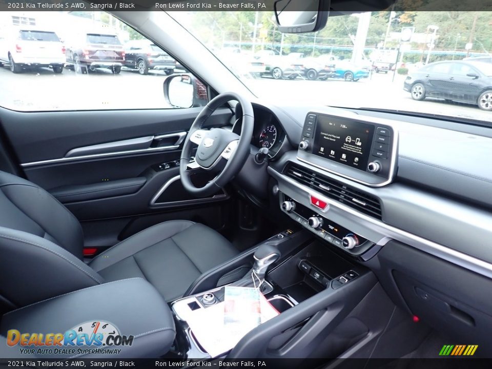 2021 Kia Telluride S AWD Sangria / Black Photo #11