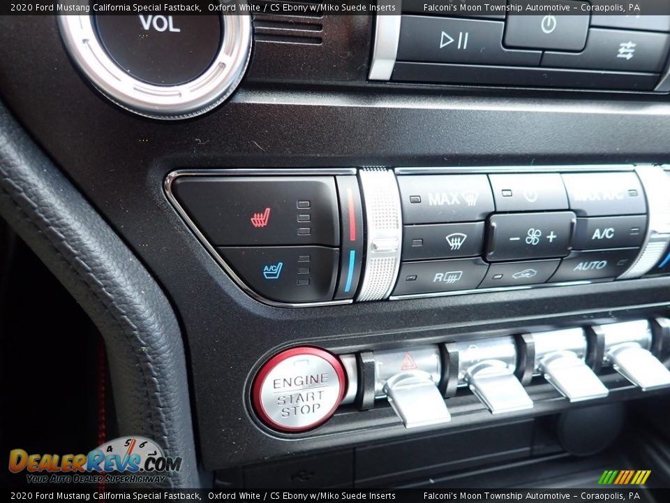 Controls of 2020 Ford Mustang California Special Fastback Photo #15