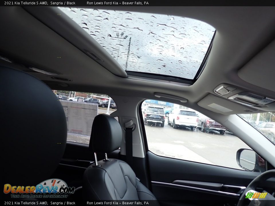 2021 Kia Telluride S AWD Sangria / Black Photo #12