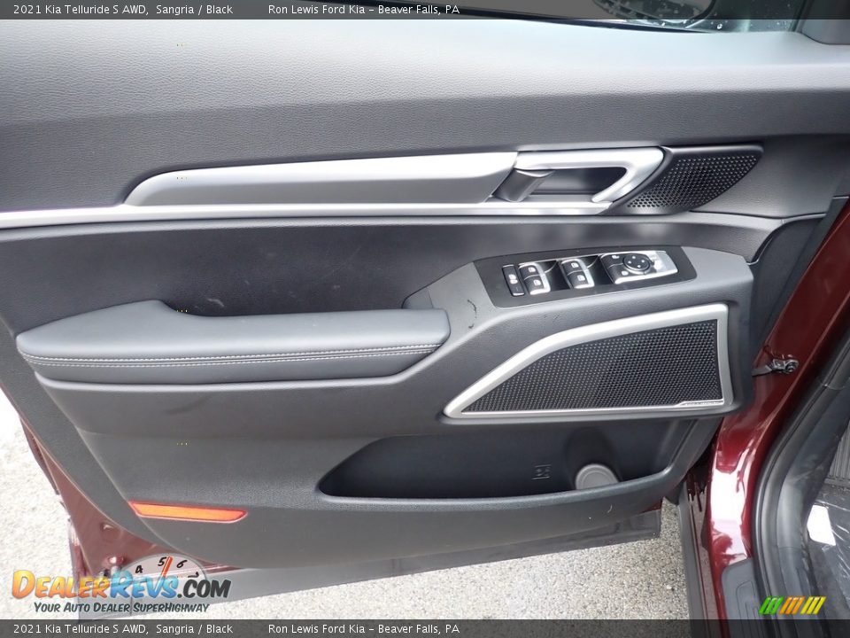 2021 Kia Telluride S AWD Sangria / Black Photo #13