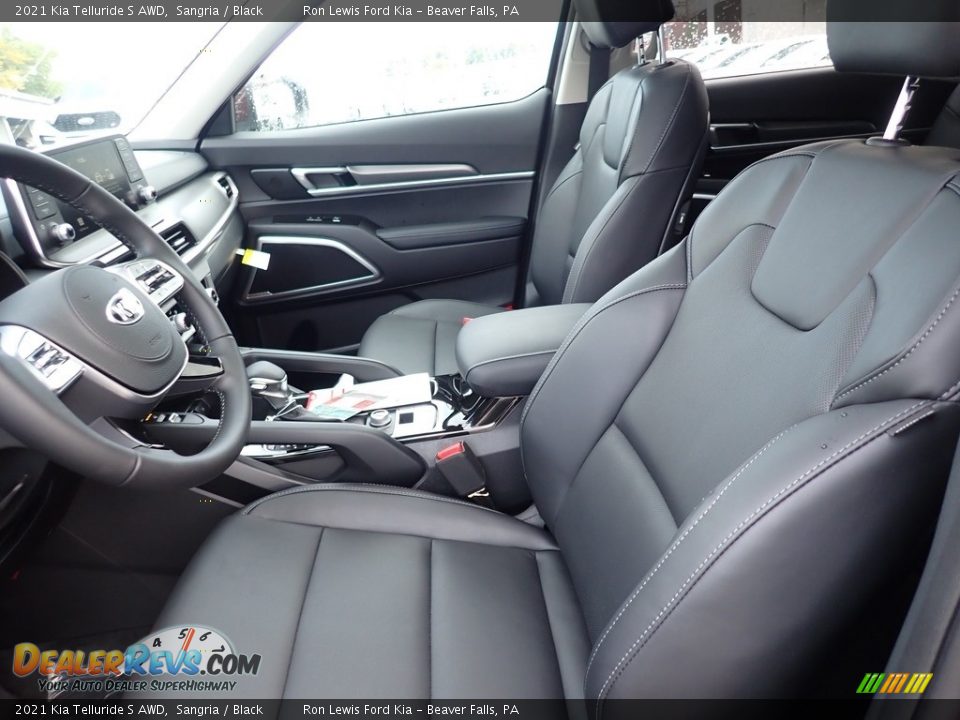 2021 Kia Telluride S AWD Sangria / Black Photo #14